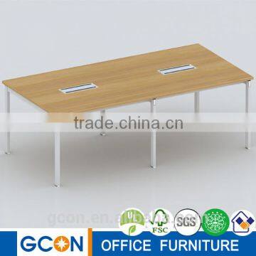 Luxury rectangular movable conference table