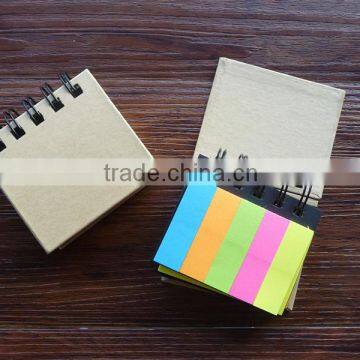 Made in chian cheap and eco-friendly promotional sticky note pad