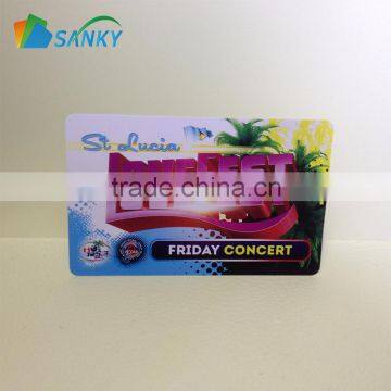 Plastic Concert Ticket Card Printing photo-4