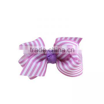 Deshine Wholesale Ribbon Bow Kid Hair Bobby Pin ZX1029