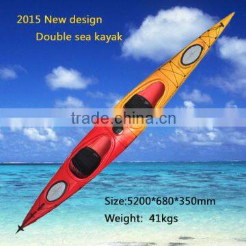 double sea kayak / kayak de pesca / plastic kayak mold