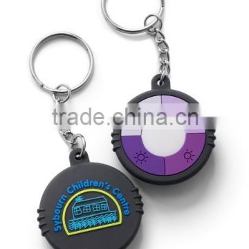 OEM uv sensor keychain with uv bracelet