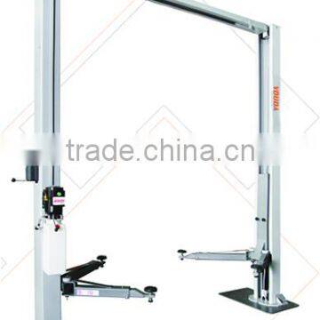 4.0T used 2 post hydraulic car lift for sale, gantry car lift