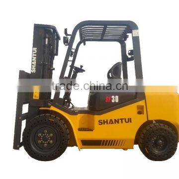 Material Handling Equipment 3Ton Diesel Forklift With ISUZU C240 Engine CPCD30 Forklift photo-2