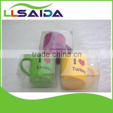 Ceramic blank coffee mugs wholesale saida souvenir gift