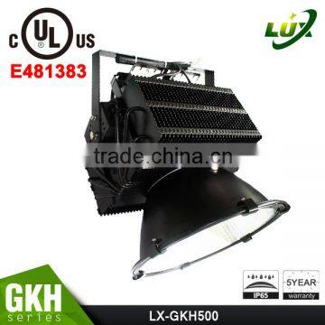 UL Listed, Gym Lights, UL Listed Driver, Copper Heatpipe,5 Years Warranty, 500W LED High Mast Lights photo-5