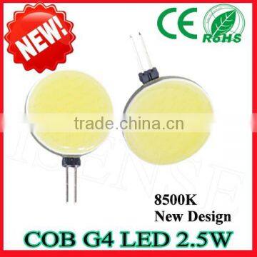 Long lifetime DC 12V g4 led , powful cob g4 led light