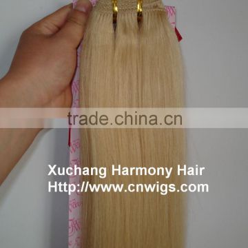 QUALITY blonde 100% human remy sew in hair extensions