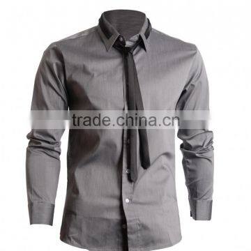 latest designs slim fit black long/half sleeve cotton formal shirt for mens