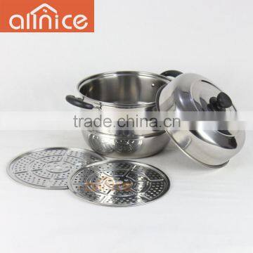 Stainless Steel Double Layer Steamer Pots Made in China photo-3