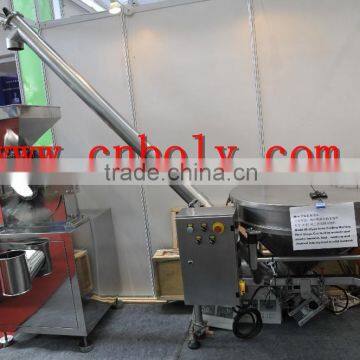 chemical feeding machine with hopper cover