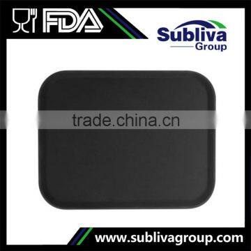 14 '' * 18 '' Fiberglass Rectangular Non Slip Plastic Food Tray
