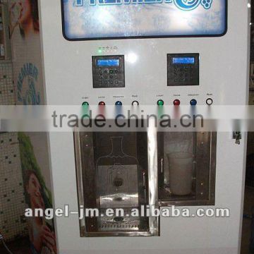 water purifier filler vending plant/drinking water shop/5gallon bottle water vending machine/small bottle water vending plant