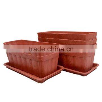 High quality plastic flower pots wholesale