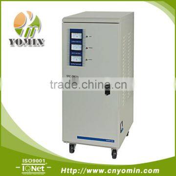 Manufacturer YMTSVC-20 Three Phase Servo Motor Stabilizer, Automatic Voltage Stabilizer 20KVA /