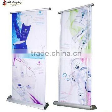 2015 New flex retractable board base roll up banner stand