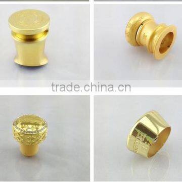 Fragrance bottle caps, golden plating wine bottle caps