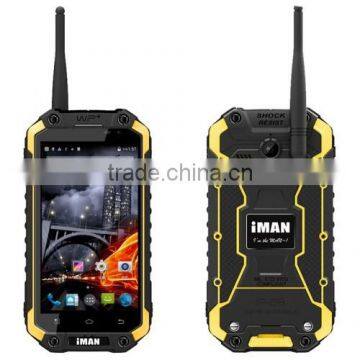 iMAN i6 Waterproof / Dustproof / Shockproof 3G Smart Phone, 4.7 Inch TFT IPS Screen Android 4.4.2, MTK6592 Octa Core 1.57GHz, R