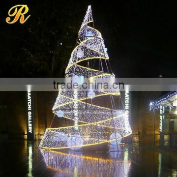 2016 new Glass white christmas tree