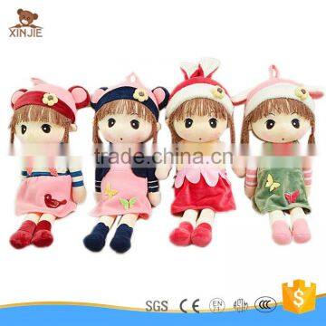 hot sell beautiful doll soft plush toy