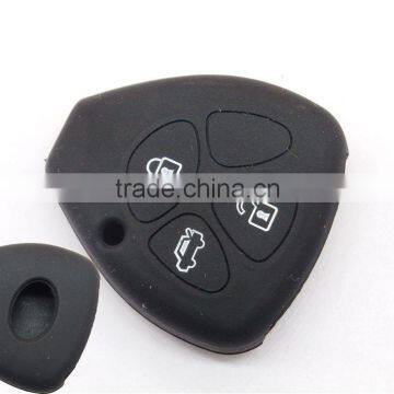 Sale price car rubber protector for Toyota silicone key holder in colorful