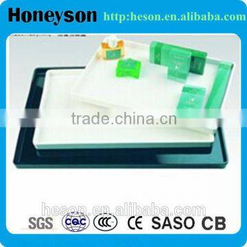 Melamine hotel room service square melamine tray