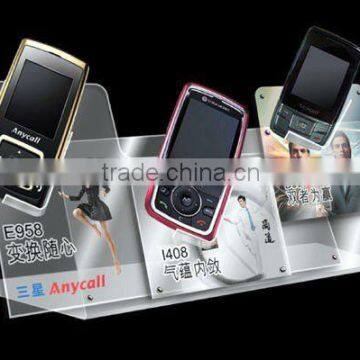 Color Acrylic Cell phones Display Holders