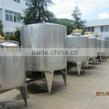 Stainless steel milk blending tank