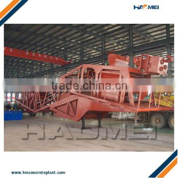 yhzs100 bucket concrete mixing plant