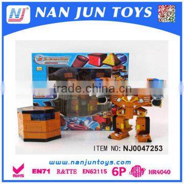 polular plastic deformation robot toys for kids