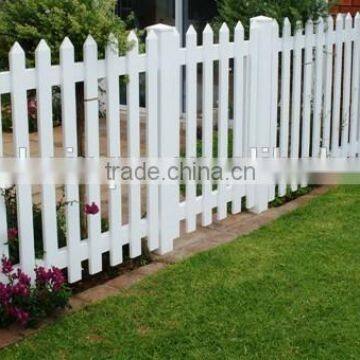 UV Proof Virgin PVC Material Easily Assembled Vinyl Fence