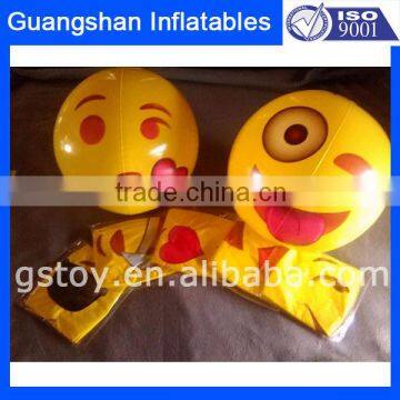 Swimming Pool Fun Inflatable Emoji Beach Ball photo-3