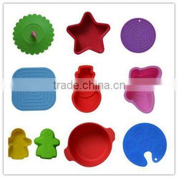 tasty and funny shape silicone cake mould