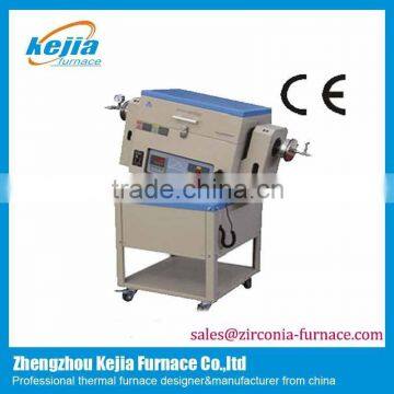 revolve tube furnace, rotating tube furnace used for material research with low price