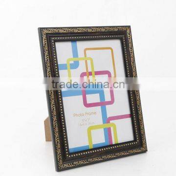 plastic photo frame cheap retro picture frame PS plastic