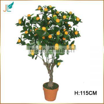 indoor decorative artificial orange tree bonsai tree