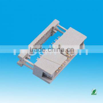 China supplier 16 pin connector, 2.54mm IDC-Type Box Header connector