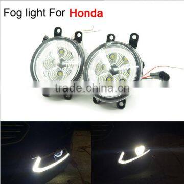 High Power 6 LED Angel Eyes Car Fog Lights For Honda CRV Crosstour Pilot