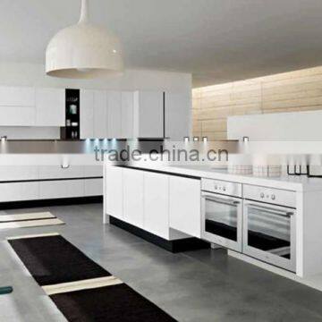 Modern white Lacquer Kitchen Cabinet/China made lacquer kitchen cabinet