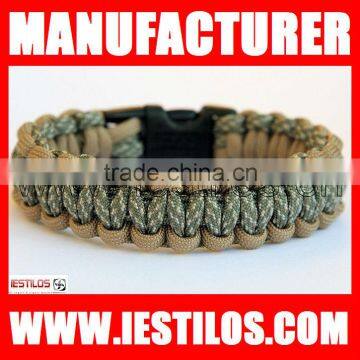 high quality 250 tie paracord survival bracelet