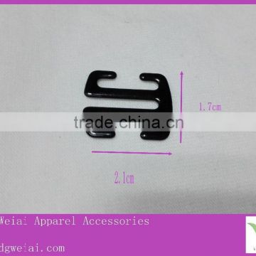 metal coated racer back bra strap hook