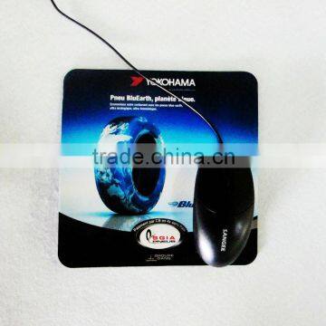 Popular with European fabric surface rubber mouse pad roll material for promotion