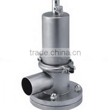 Stainless Steel Sanitary Pneumatic Tank Bottom Seat Valve