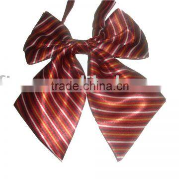 Silk printed bow tie