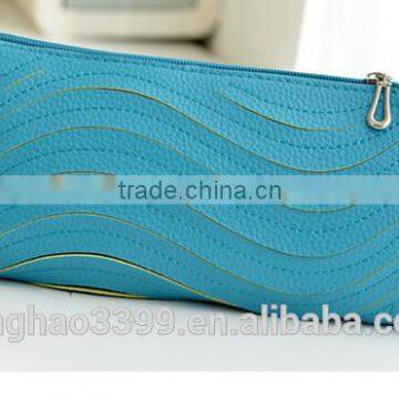 2016 Stylish Wallet Genuine Leather Clutch Wallet Nice Pattern Soft Wallet photo-2