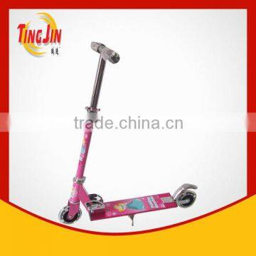 two wheel metal folding scooter
