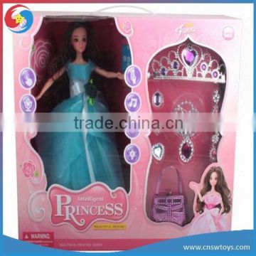 WW3608279 Fashion Girl Doll Toys With Cloth and Accessories Fashion Doll