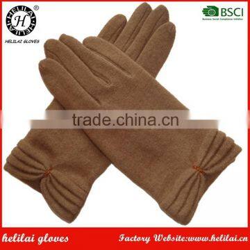 Wholesale Fashion Womens Gloves Helilai Ladies Wool Gloves in Winter