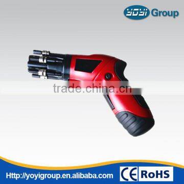 Foldable rechargeable 3.6V/4.8V screwdriver torque electric screwdriver to adjust the mini drill