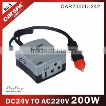 24vdc car inverter 200watts